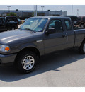 ford ranger 2011 dk  gray pickup truck xlt gasoline 6 cylinders 2 wheel drive 5 speed automatic 77388