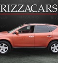 nissan murano 2005 orange suv sl awd gasoline 6 cylinders all whee drive automatic with overdrive 60546