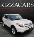 ford explorer 2011 white suv limited gasoline 6 cylinders 2 wheel drive automatic with overdrive 60546