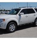 ford escape hybrid 2011 white suv limited hybrid 4 cylinders front wheel drive cont  variable trans  77388