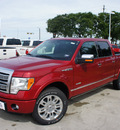 ford f 150 2011 red platinum gasoline 6 cylinders 2 wheel drive automatic 76205