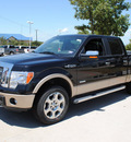 ford f 150 2011 tuxedo black lariat gasoline 6 cylinders 4 wheel drive automatic 76205