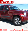 jeep liberty 2008 dk  red suv sport gasoline 6 cylinders 4 wheel drive automatic 45840