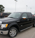 ford f 150 2011 black lariat gasoline 6 cylinders 2 wheel drive automatic 76205