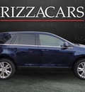 ford edge 2011 dk  blue limited gasoline 6 cylinders front wheel drive automatic with overdrive 60546