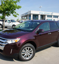 ford edge 2011 bordeaux reserve suv sel gasoline 6 cylinders front wheel drive shiftable automatic 76205