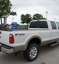 ford f 350 super duty 2011 white lariat fx4 biodiesel 8 cylinders 4 wheel drive shiftable automatic 76205