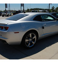 chevrolet camaro 2011 silver coupe ss gasoline 8 cylinders rear wheel drive automatic 77090