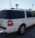 ford expedition el 2011 white suv limited flex fuel 8 cylinders 2 wheel drive 6 speed automatic 76205