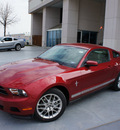 ford mustang 2012 red coupe v6 gasoline 6 cylinders rear wheel drive automatic 76205