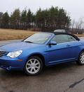 chrysler sebring 2008 blue touring flex fuel 6 cylinders front wheel drive 4 speed automatic 44024