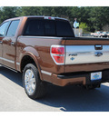 ford f 150 2011 brown platinum flex fuel 8 cylinders 2 wheel drive automatic 77388