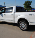 ford f 150 2011 white platinum platinum gasoline 8 cylinders 4 wheel drive shiftable automatic 76205