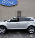 ford edge 2011 silver limited gasoline 6 cylinders front wheel drive automatic with overdrive 60546