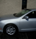 ford fusion 2010 silver sedan se gasoline 4 cylinders front wheel drive automatic with overdrive 60546
