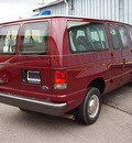 ford econoline e350 2003 maroon van super duty gasoline 8 cylinders sohc rear wheel drive automatic with overdrive 13212