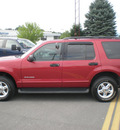 ford explorer 2004 red suv xlt flex fuel 6 cylinders 4 wheel drive automatic 13502