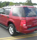 ford explorer 2004 red suv xlt flex fuel 6 cylinders 4 wheel drive automatic 13502