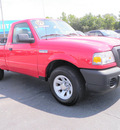 ford ranger 2009 red xl gasoline 4 cylinders 2 wheel drive 5 speed manual 32401