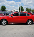 chevrolet impala 2009 red sedan lt gasoline 6 cylinders front wheel drive 4 speed automatic 46168