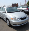 toyota corolla 2007 silver sedan ce gasoline 4 cylinders front wheel drive automatic 45324