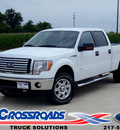 ford f 150 2011 white xlt gasoline 6 cylinders 4 wheel drive automatic 62708