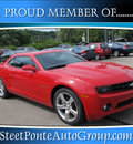 chevrolet camaro 2010 red coupe lt gasoline 6 cylinders rear wheel drive automatic 13350