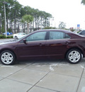 ford fusion 2011 maroon sedan se gasoline 4 cylinders front wheel drive automatic 32401