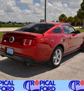ford mustang 2011 red coupe gt gasoline 8 cylinders rear wheel drive automatic 32837