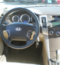 hyundai sonata 2009 khaki sedan gasoline 4 cylinders front wheel drive automatic 13502