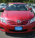 toyota camry 2011 red sedan gasoline 4 cylinders front wheel drive automatic 13502