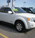 ford escape 2008 white suv limited gasoline 6 cylinders all whee drive automatic with overdrive 13502
