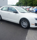 ford fusion 2012 white sedan s gasoline 4 cylinders front wheel drive not specified 46168