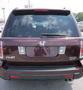 honda pilot 2007 dk  red suv ex l 4x4 gasoline 6 cylinders all whee drive automatic 62863