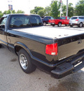 chevrolet s 10 2002 black pickup truck ls gasoline 6 cylinders rear wheel drive automatic 60007