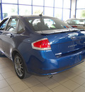 ford focus 2009 blue sedan ses gasoline 4 cylinders front wheel drive not specified 46168