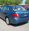 subaru impreza 2009 lt blue sedan 2 5i premium gasoline 4 cylinders all whee drive 4 speed automatic 46168