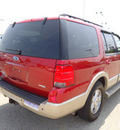 ford expedition 2006 red suv eddie bauer gasoline 8 cylinders 4 wheel drive automatic with overdrive 60007