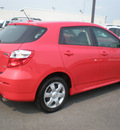 toyota matrix 2009 red hatchback s gasoline 4 cylinders all whee drive automatic 13502