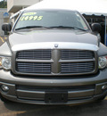 dodge ram 1500 2005 silver 8 cylinders 4 wheel drive automatic 13502
