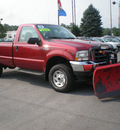 ford f 250 2002 red pickup truck super duty gasoline 8 cylinders 4 wheel drive automatic 13502
