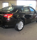 chrysler 200 2011 black sedan touring gasoline 4 cylinders front wheel drive automatic 44883