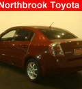 nissan sentra 2007 dk  red sedan 2 0 s gasoline 4 cylinders front wheel drive automatic 60062