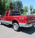 ford f 250 2003 red super duty gasoline 8 cylinders sohc 4 wheel drive automatic with overdrive 13502