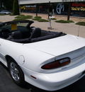chevrolet camaro 1998 white black gasoline v6 rear wheel drive automatic 61008