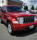 jeep liberty 2008 dk  red suv limited gasoline 6 cylinders 4 wheel drive automatic 98371