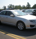 ford fusion 2010 silver sedan se flex fuel 6 cylinders front wheel drive automatic 13502