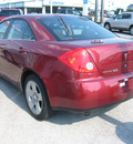 pontiac g6 2008 red sedan gasoline 4 cylinders front wheel drive automatic 45840