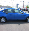 ford focus 2011 blue sedan se gasoline 4 cylinders front wheel drive automatic with overdrive 62863