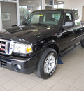 ford ranger 2008 black xlt gasoline 6 cylinders 4 wheel drive automatic with overdrive 46168